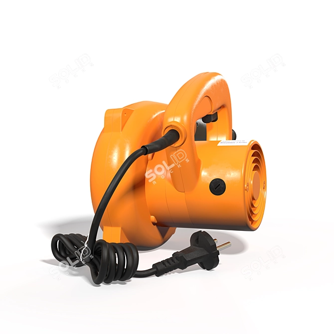 Durable DEKO Blower-Vacuum: Efficient Cleaning Power 3D model image 5