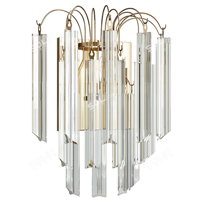 Luxury Modern Osoleto Wall Sconce 3D model image 1