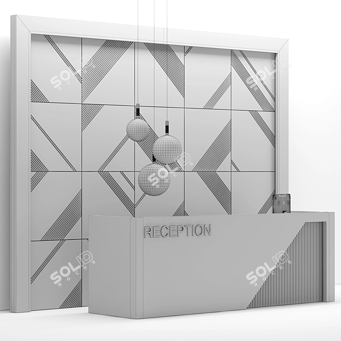 Simplex Reception 2 3D model image 4