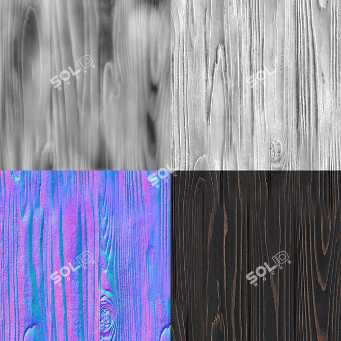 23 Wood Smart Material 3D model image 3