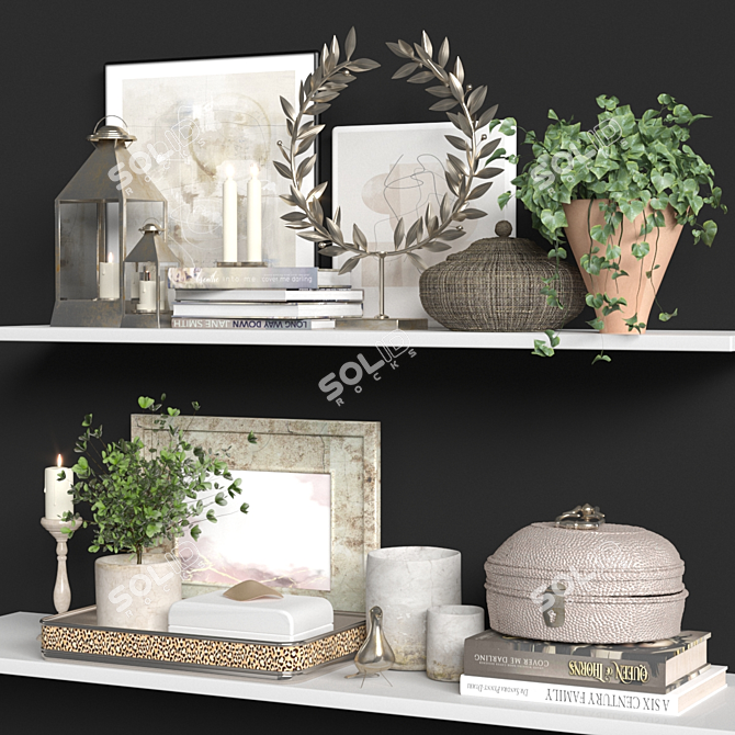 Versatile Decoration Set 2015 3D model image 4