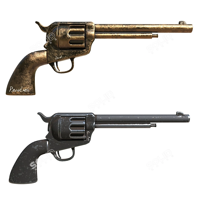 Revolver V2 - 2016 Model 3D model image 1