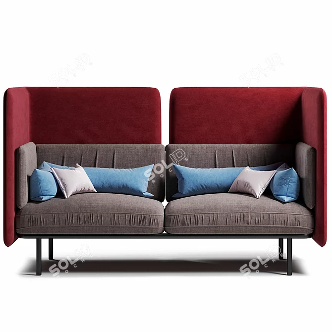 BUZZISPARK Modern Modular Sofa 3D model image 2