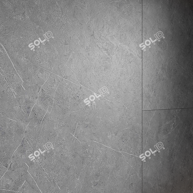 Title: Seamless Porcelain Stoneware Tile 3D model image 2