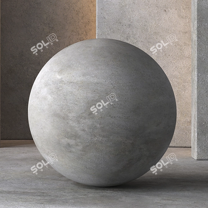 Seamless DrCG Patina Concrete Plaster 3D model image 5