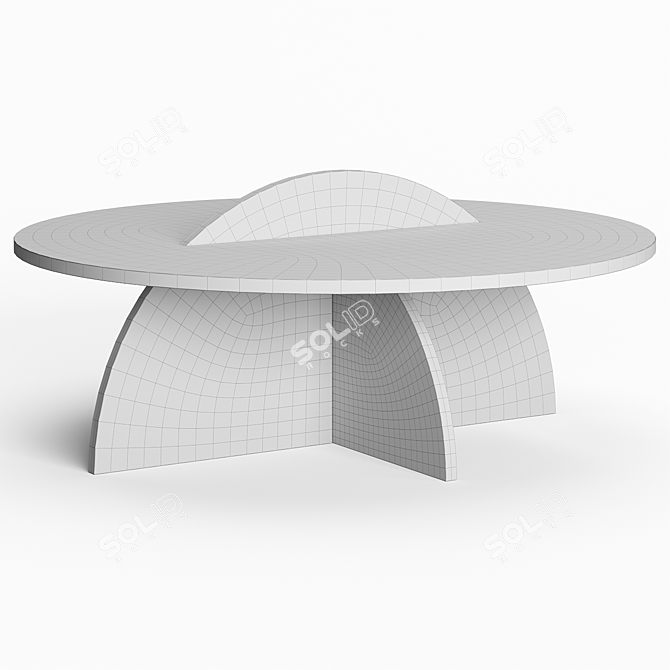 Eternal Stone: ROMA Coffee Table 3D model image 2