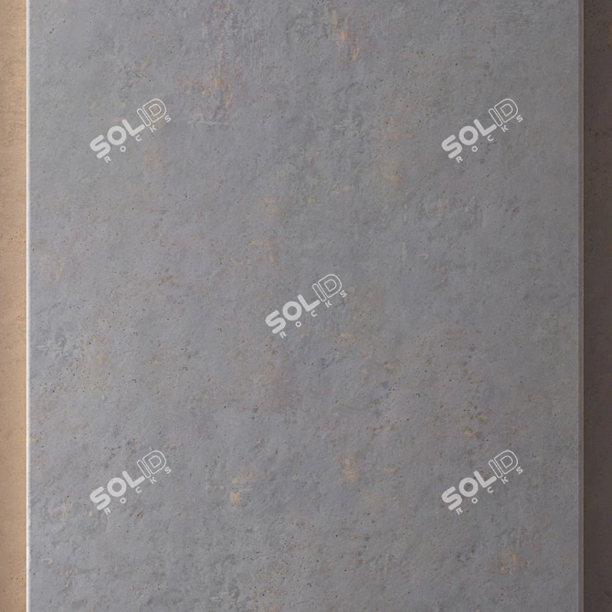 Seamless 8K Concrete Material 3D model image 3