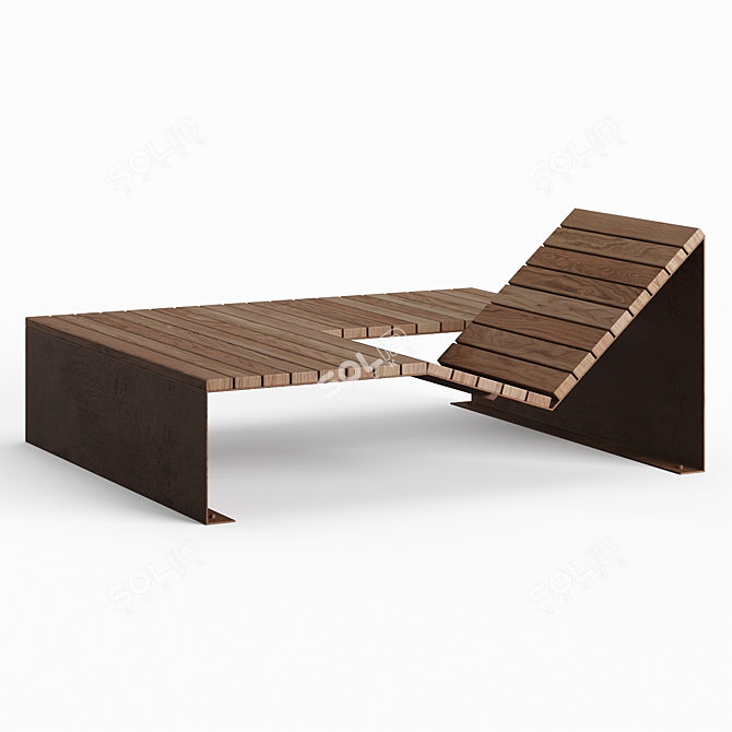 Cyria Outdoor Chair 3D model image 3