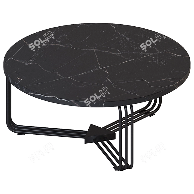 Antica Marble Coffee Table 3D model image 7