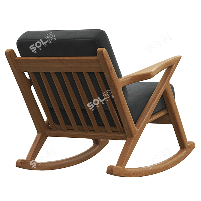 Soto Rocking Chair: Modern Comfort for Your Home 3D model image 3