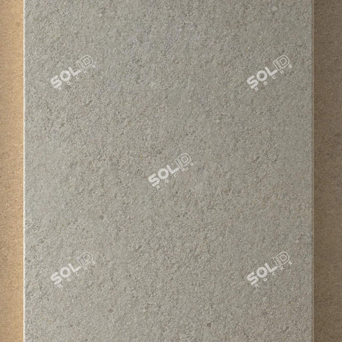 Seamless Plaster Concrete Material 3D model image 5