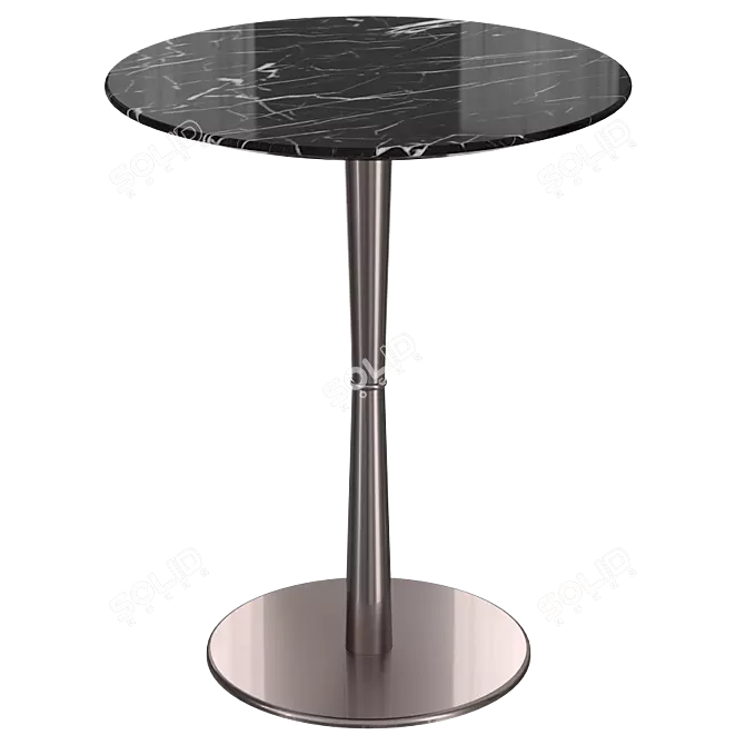 Sleek Minimalist Jigger Table 3D model image 2
