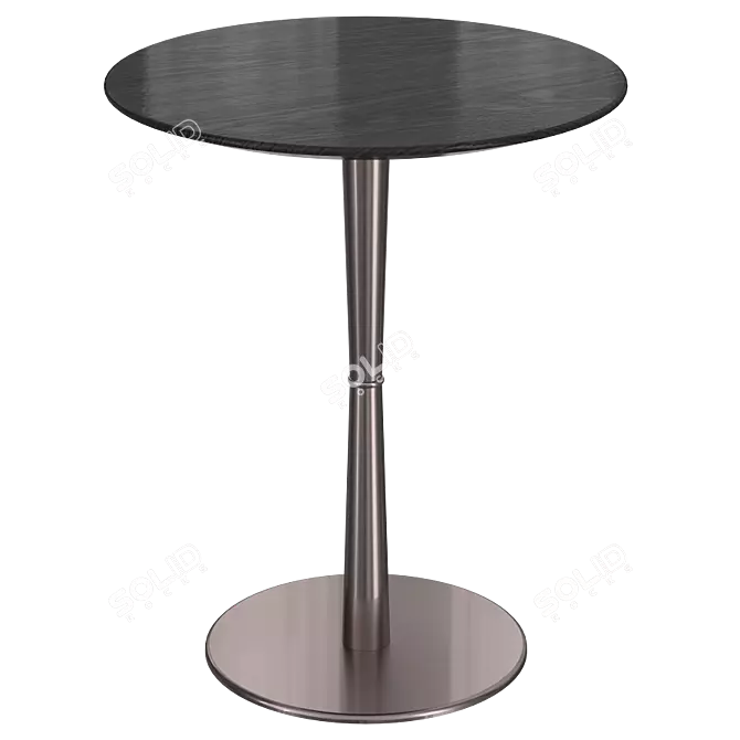 Sleek Minimalist Jigger Table 3D model image 4