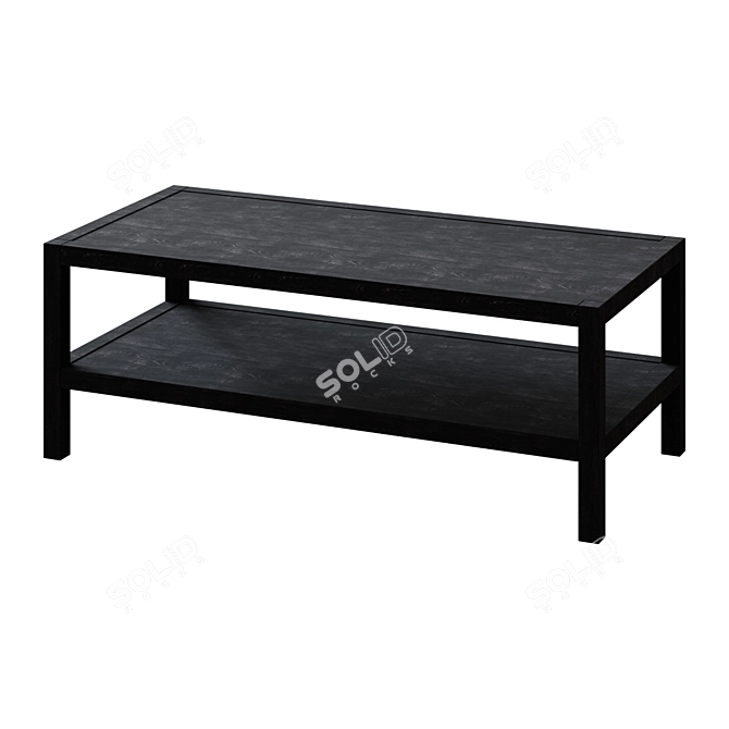 Elegant Isaac 46" Coffee Table 3D model image 1