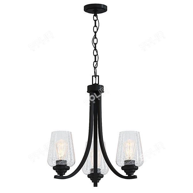 Elegant Shyloh Chandelier 3D model image 1