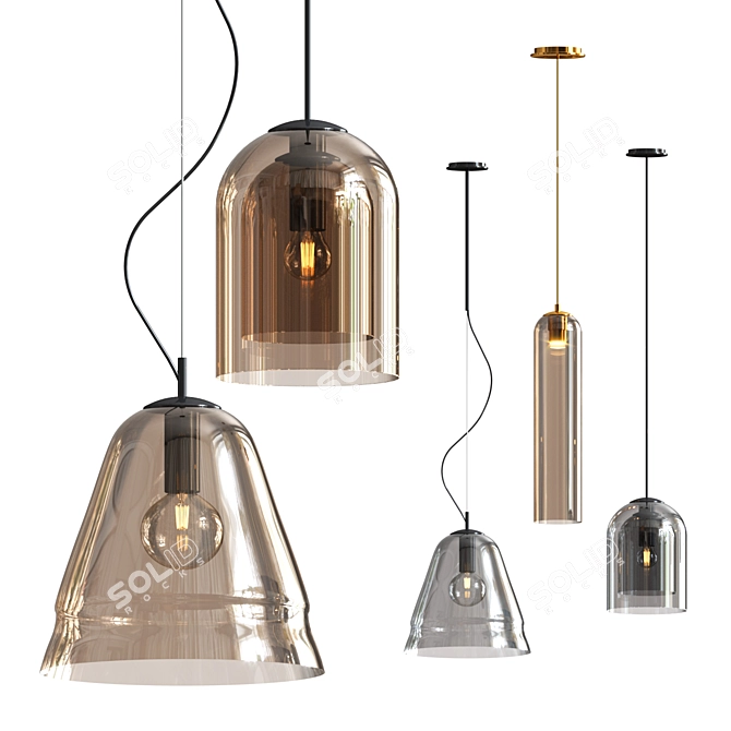 Elevate Your Space: Articolo Lighting 3D model image 7