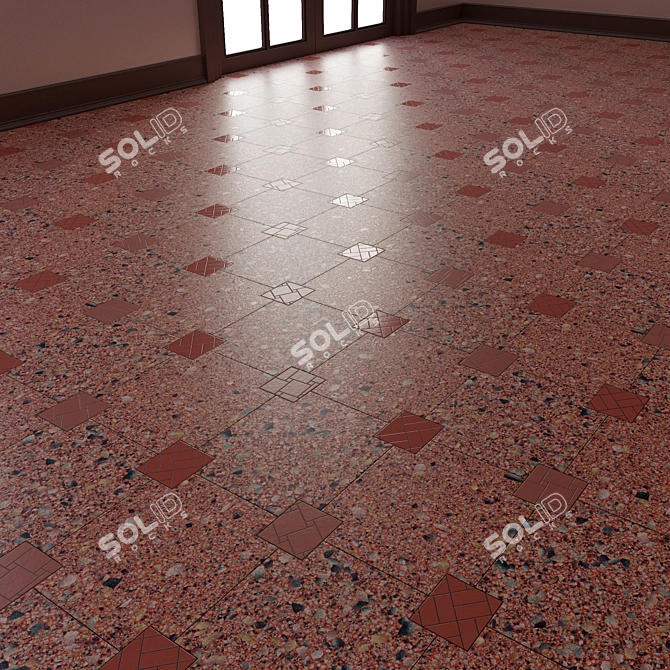 Ceramic Tiles & Terrazzo Covering | High-resolution Textures 3D model image 5