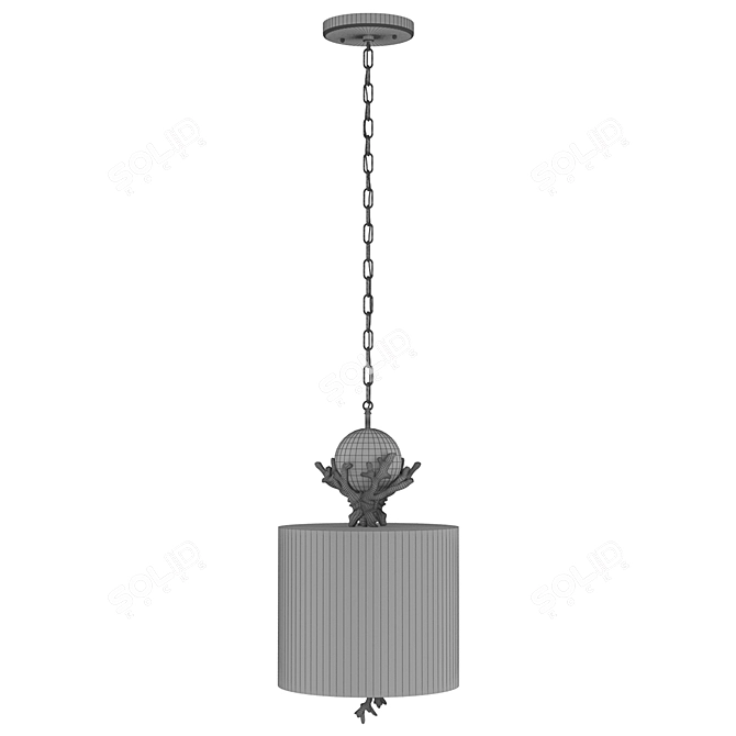 Flambeau Trellis Pendant Lamp 3D model image 2