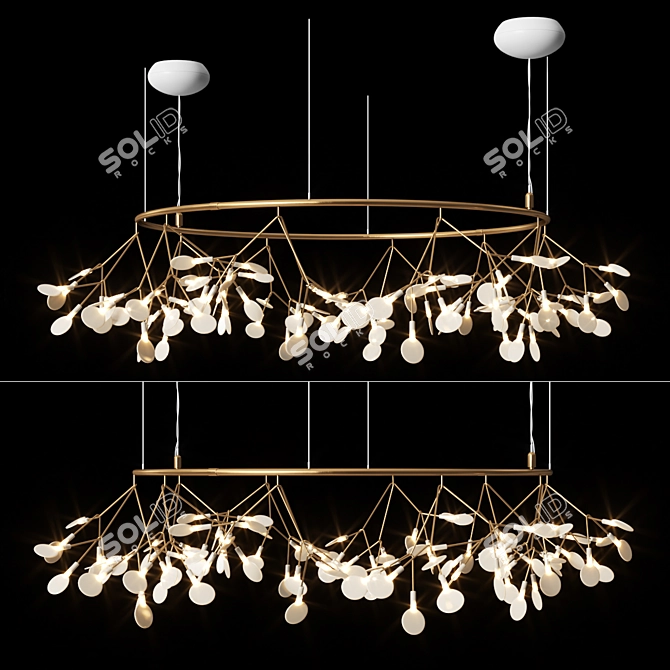 Heracleum Big O Pendant Light 3D model image 8