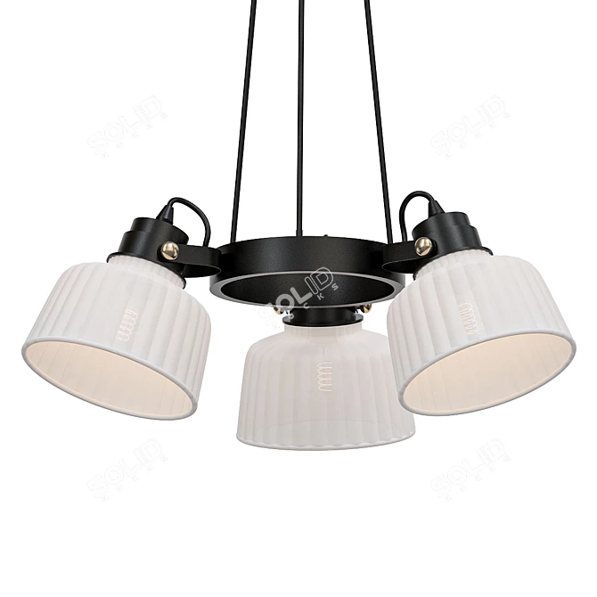 Evoluce SL714 Pendant Chandelier 3D model image 1