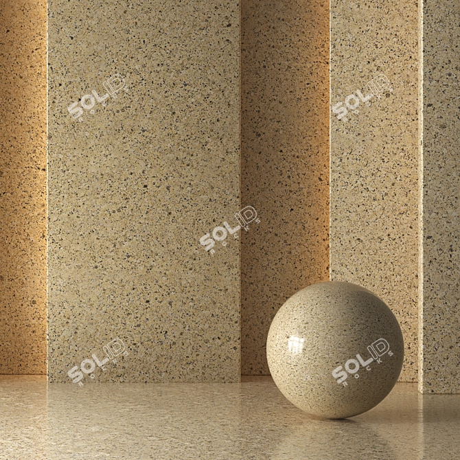 4-Pack Seamless Marble Textures 3D model image 3