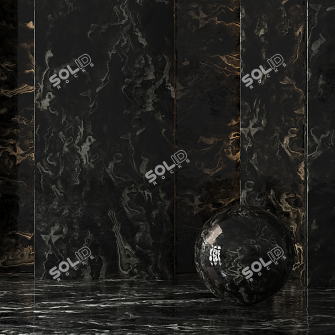 8K+ Seamless Marble Material Set 3D model image 3