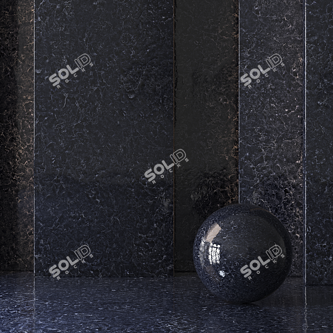 Elegant Marble Material Set 3D model image 8