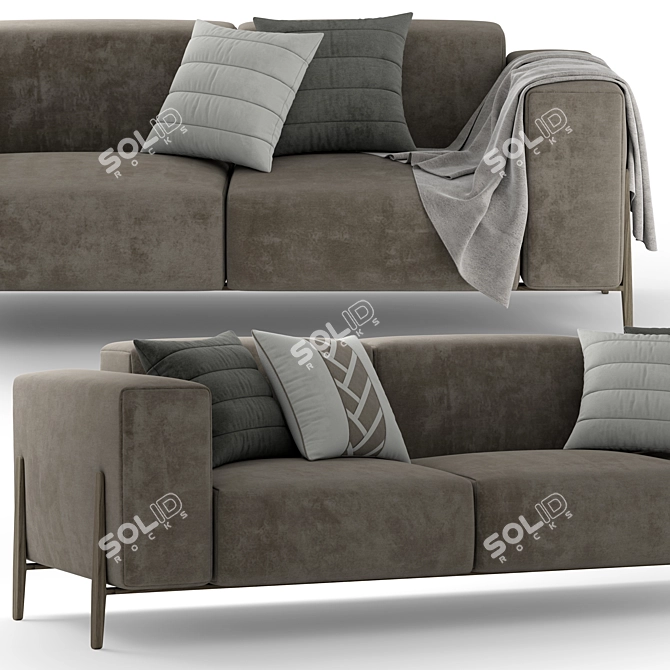 Pianca All-In | Stylish Modern Sofa 3D model image 2