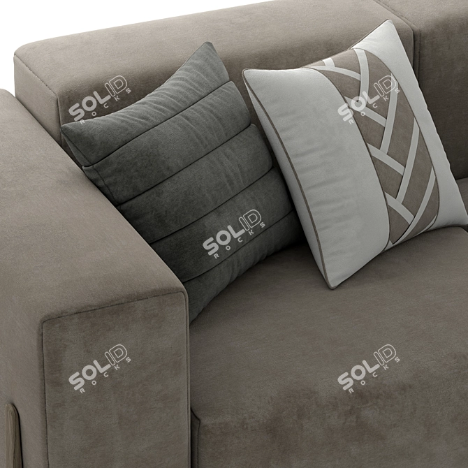 Pianca All-In | Stylish Modern Sofa 3D model image 3