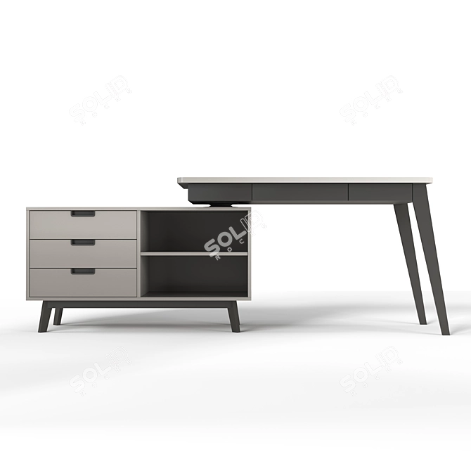 ADDDIN Swivel Work Table 3D model image 2