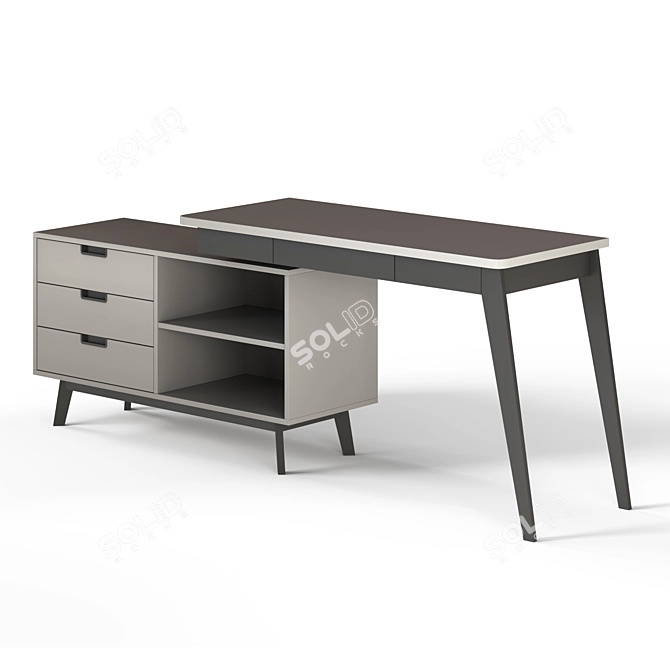 ADDDIN Swivel Work Table 3D model image 3