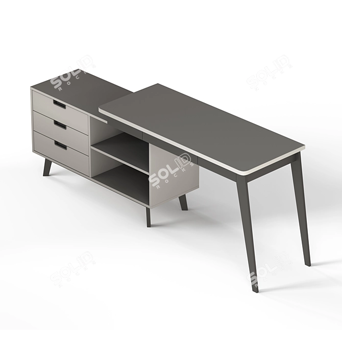 ADDDIN Swivel Work Table 3D model image 5