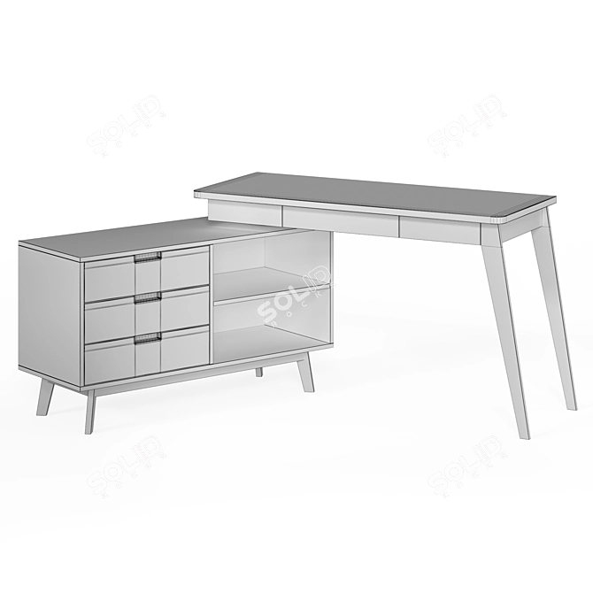 ADDDIN Swivel Work Table 3D model image 7