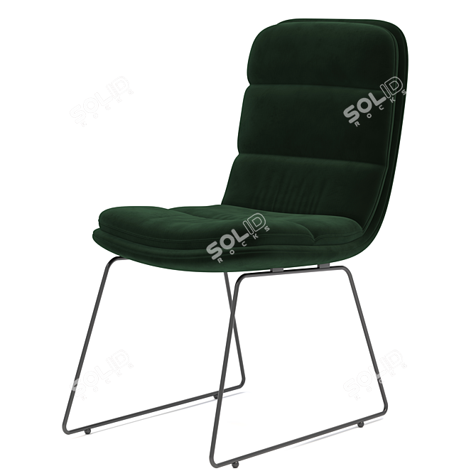 B97 Green VL - Modern Office Chair 3D model image 1