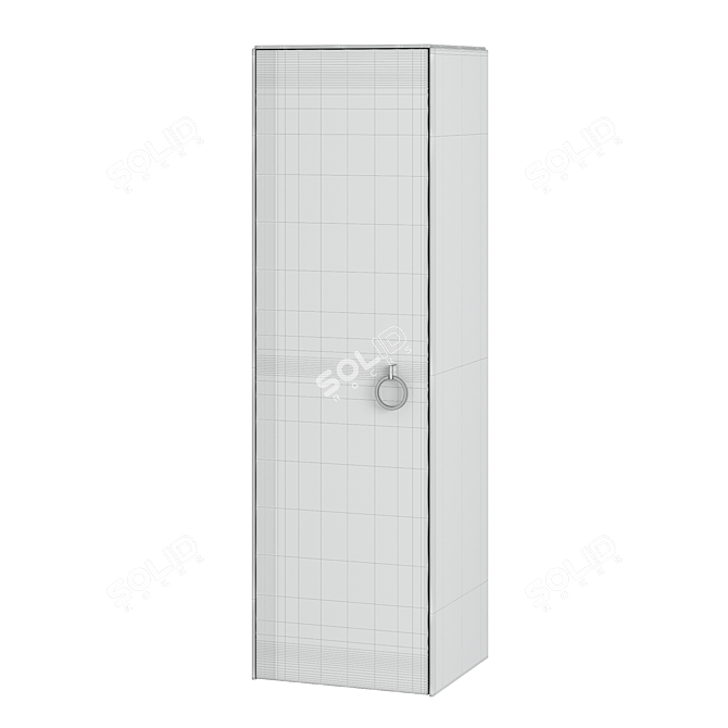 DURAVIT White Tulip Wardrobe: Stylish Storage Solution 3D model image 5