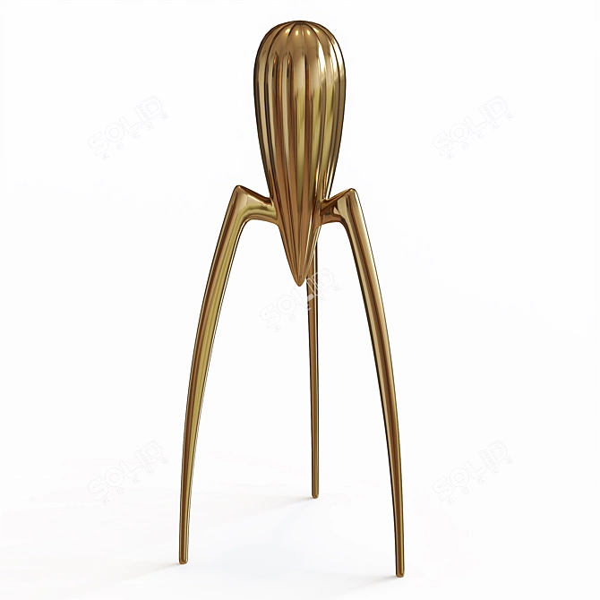 Golden Juicy Salif: Exquisite Limited Edition 3D model image 1