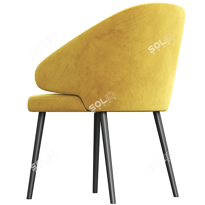 Elegant Bilbao Chair: Must-Have for Modern Interiors 3D model image 3
