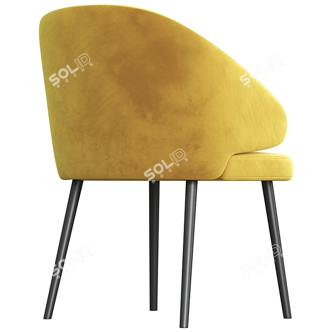 Elegant Bilbao Chair: Must-Have for Modern Interiors 3D model image 4