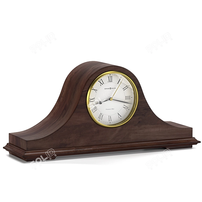 Elegant Howard Miller Clock 3D model image 1