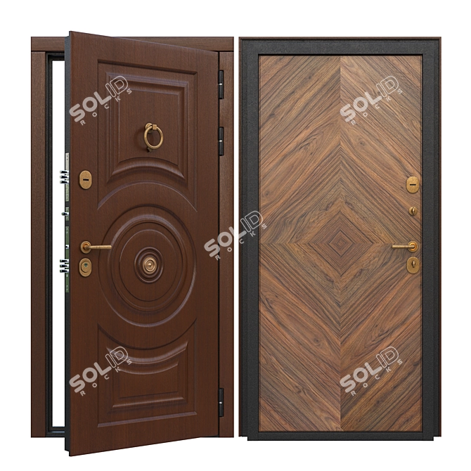 I-DOORS: Ultimate Quality and Design 3D model image 1