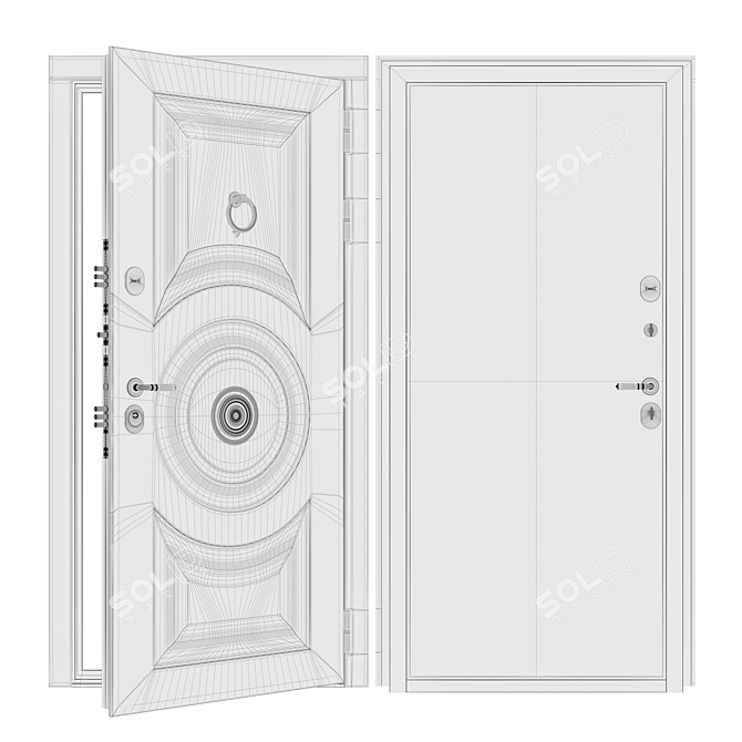 I-DOORS: Ultimate Quality and Design 3D model image 2