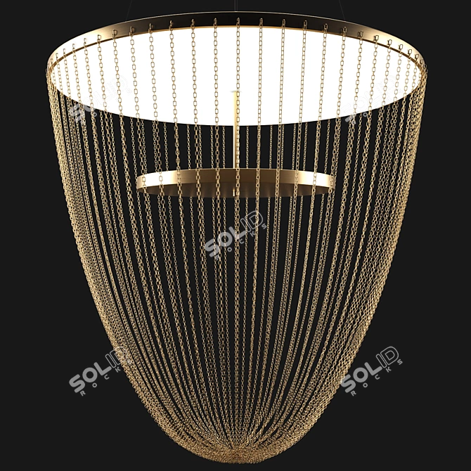 Modern Udi Lamp Chandelier 3D model image 2