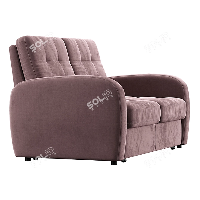 Gala Blom Corner Sofa Bed 3D model image 4