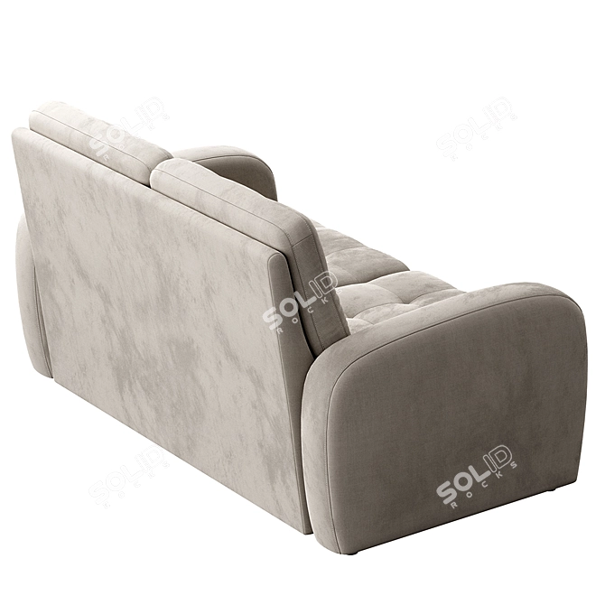 Gala Blom Corner Sofa Bed 3D model image 6