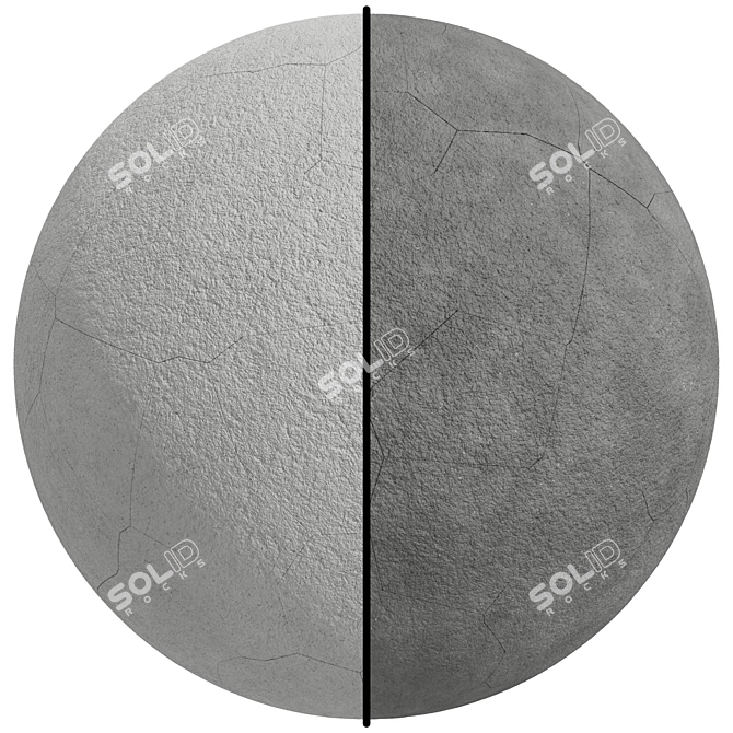 Concrete Surface Covering | High-Resolution Textures 3D model image 1