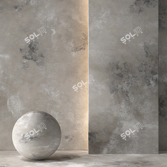 Decorative Patina 8K Seamless Material 3D model image 1