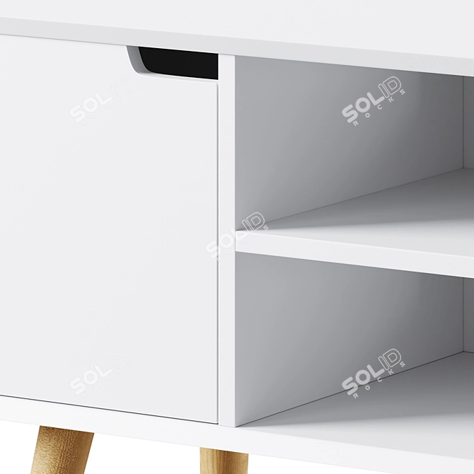 Modern Mitra Sideboard by Actona 3D model image 3