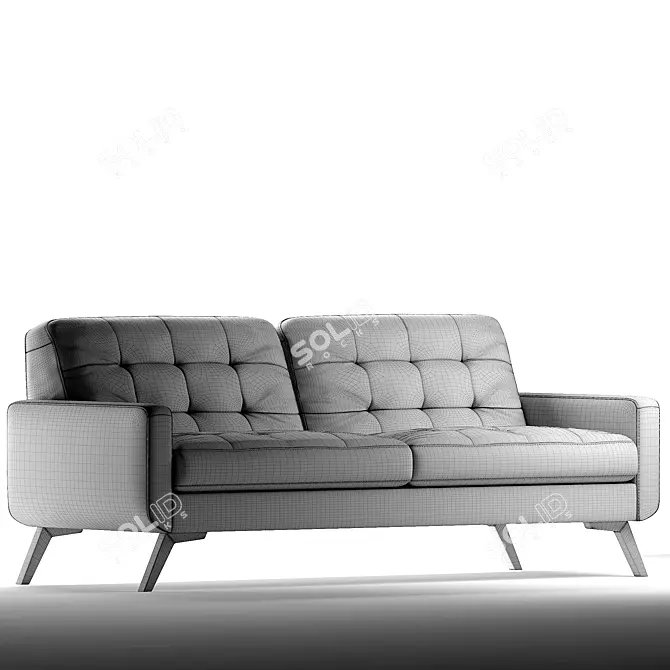 Elegant Fiord Sofa: Gala Collection 3D model image 2