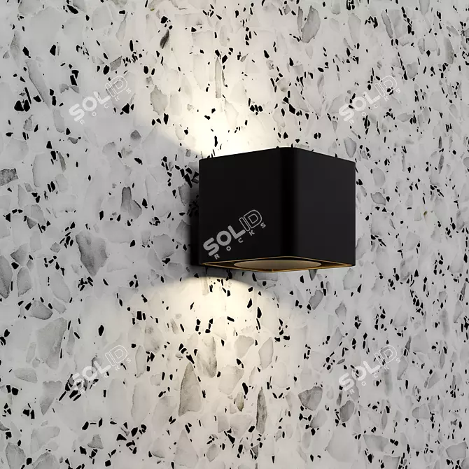 Euval Terrazzo Seamless PBR Material 3D model image 3