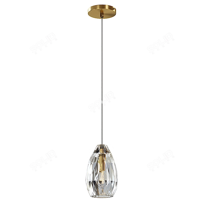 Modern VIA Pendant Light by Lampatron 3D model image 2